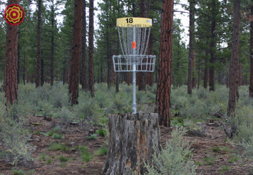 Hole 18 Stump Position