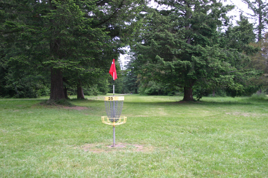 Hole 25 basket