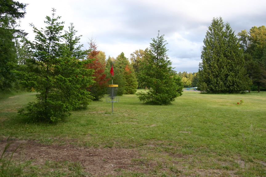 Hole 4 basket