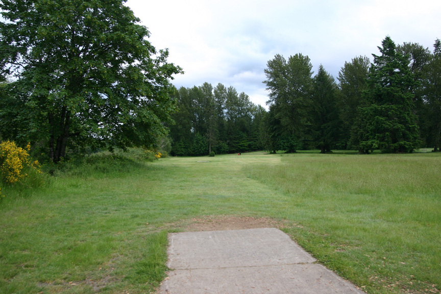 Hole 8 tee